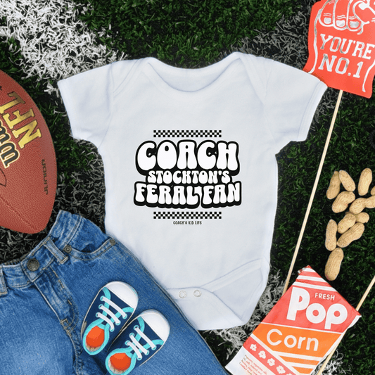 Custom Coach's Feral Fan: Kids Baby Bodysuit