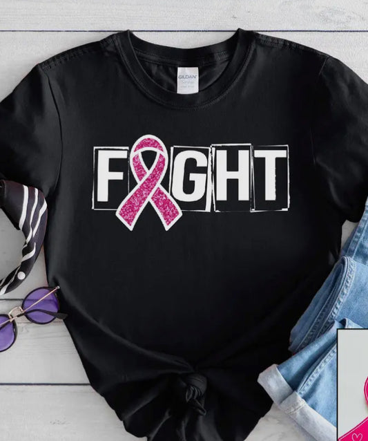 Fight Ribbon Tee (PREORDER)
