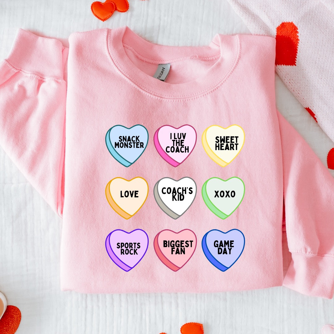 Coach's Kid Valentine Tee/ Sweatshirt