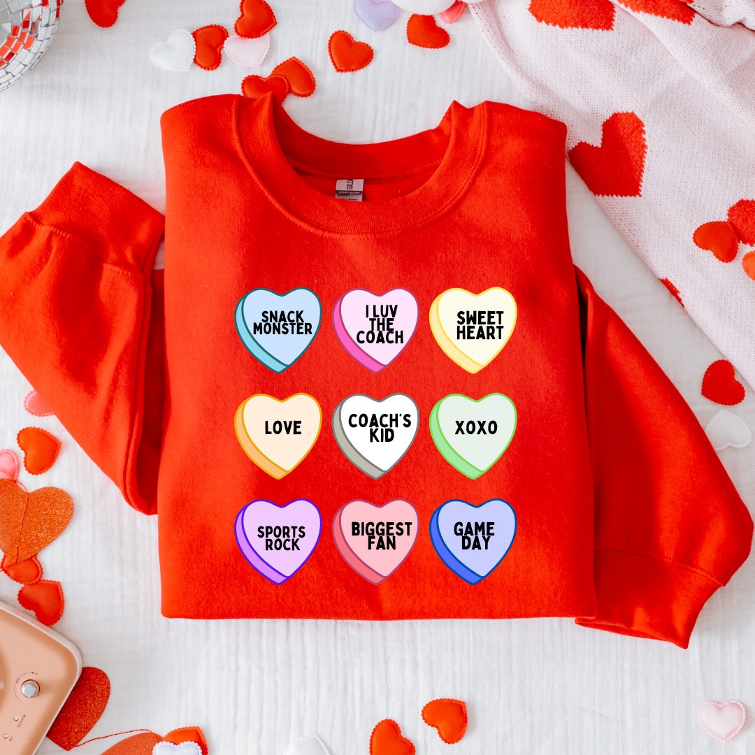 Coach's Kid Valentine Tee/ Sweatshirt