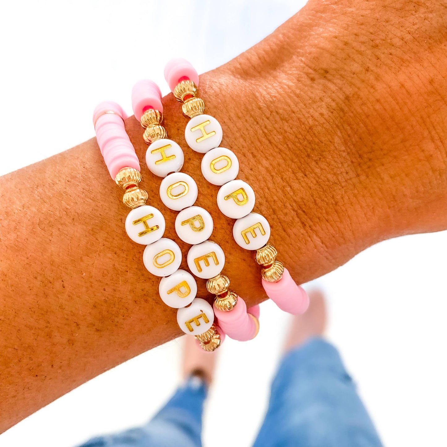 Pink Hope Bracelet - Breast Cancer Fundraiser (PREORDER)