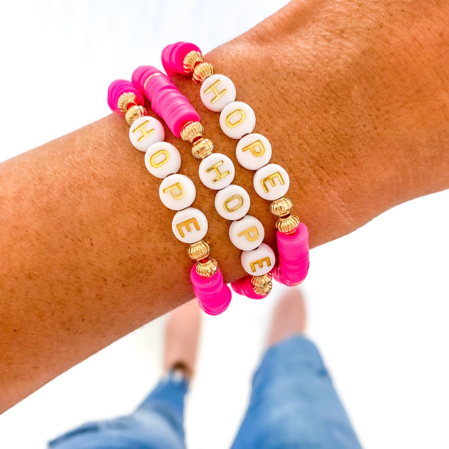 Pink Hope Bracelet - Breast Cancer Fundraiser (PREORDER)