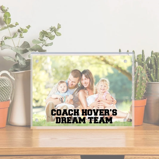 Coach Glass Picture Frame