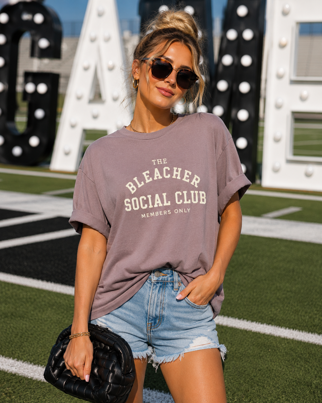 The Bleacher Social Club Tee