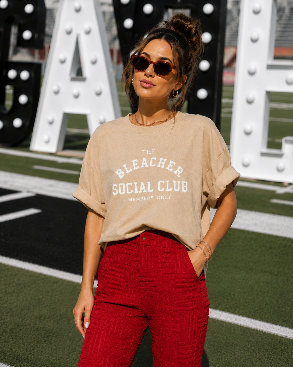 The Bleacher Social Club Tee