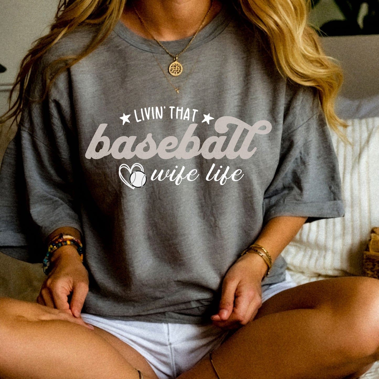 Livin' that Baseball Wife Life Tee