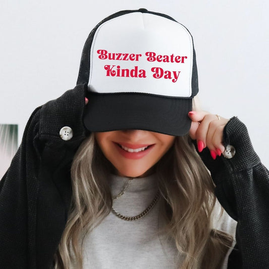 Buzzer Beater Kinda Day Trucker Hat