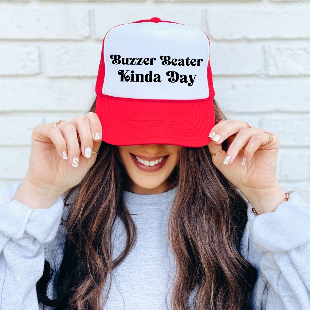 Buzzer Beater Kinda Day Trucker Hat