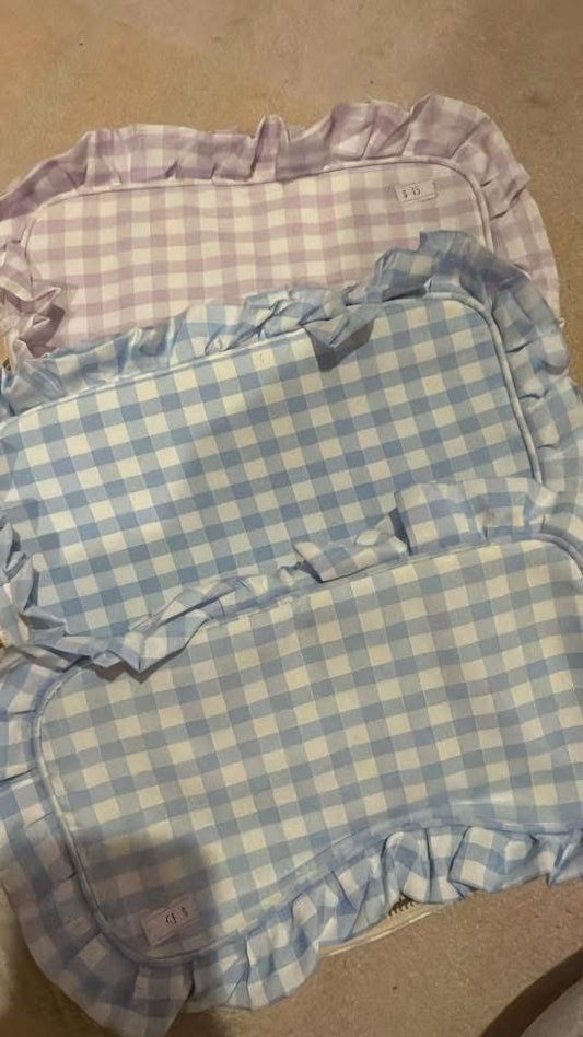 Ruffle Cosmetic Bags