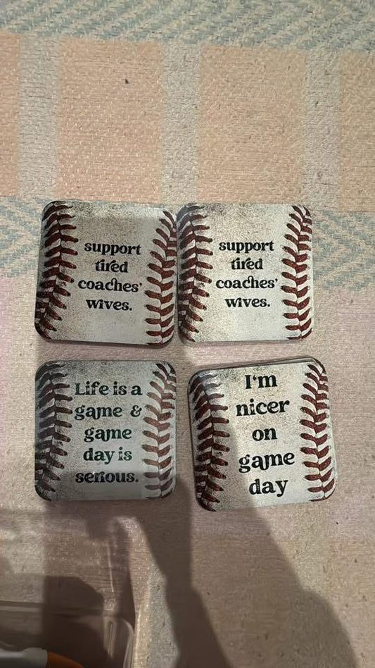 Baseball Magnets