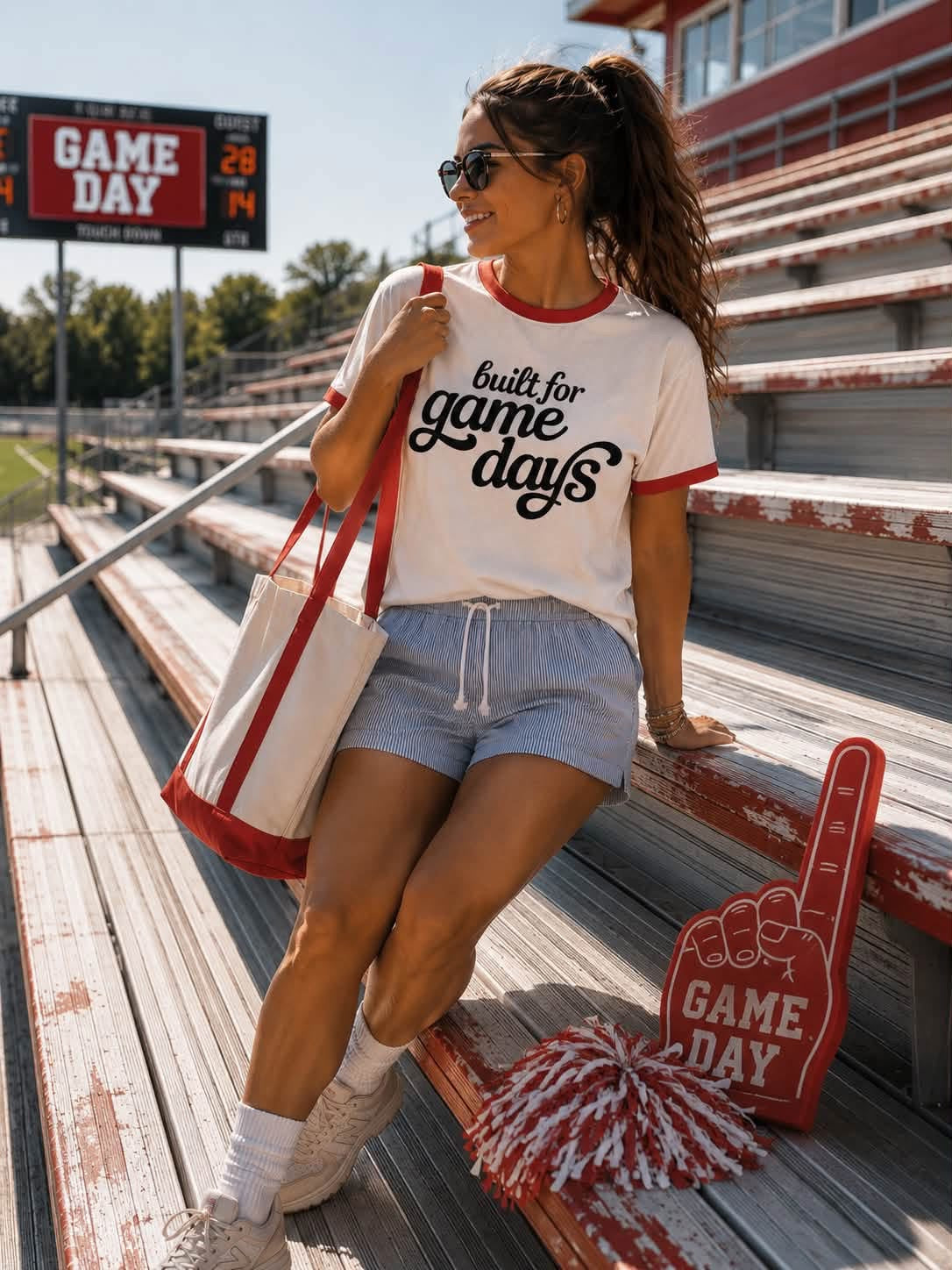 Built for Game Days Tee