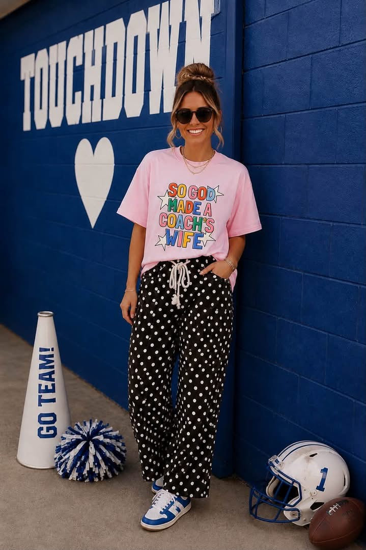 So God Made a Coach's Wife Tee