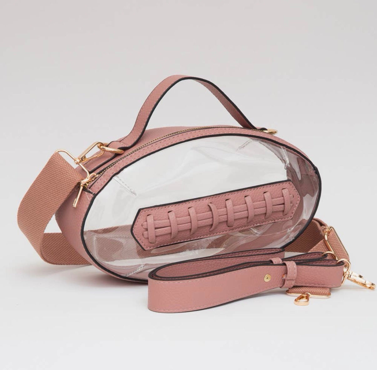 Football Clear Crossbody Purse