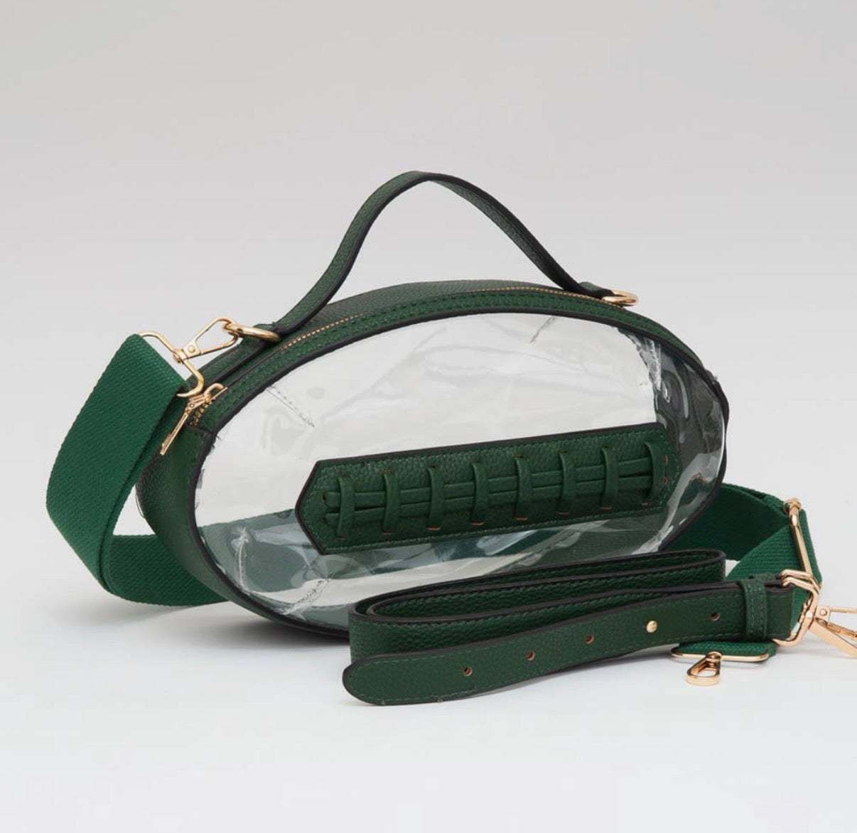 Football Clear Crossbody Purse