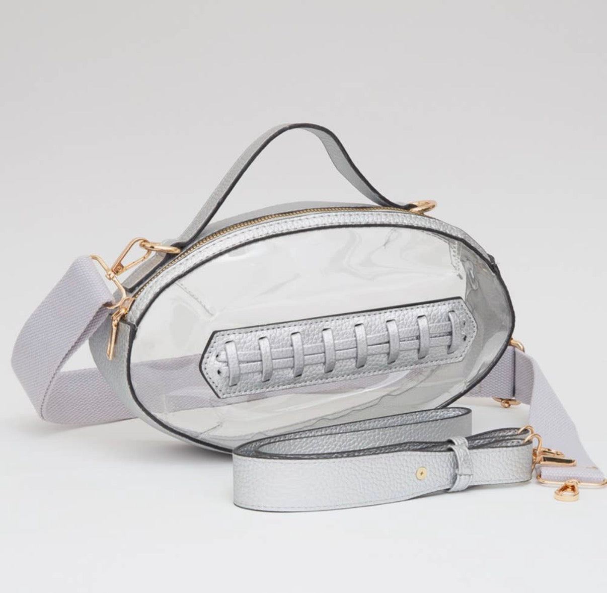 Football Clear Crossbody Purse