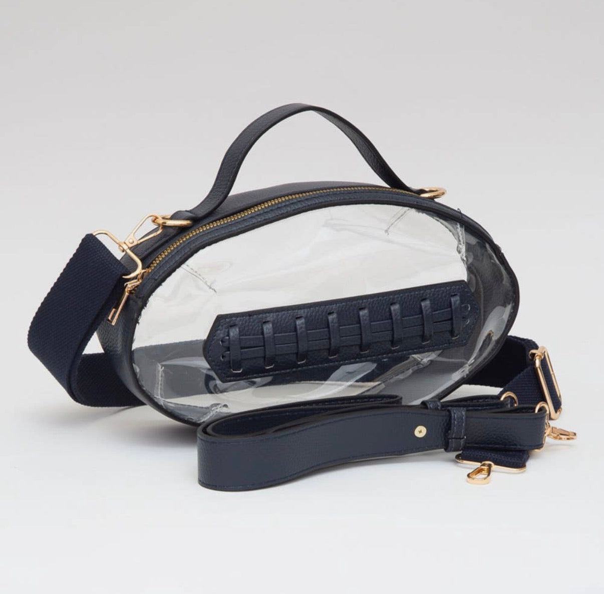 Football Clear Crossbody Purse