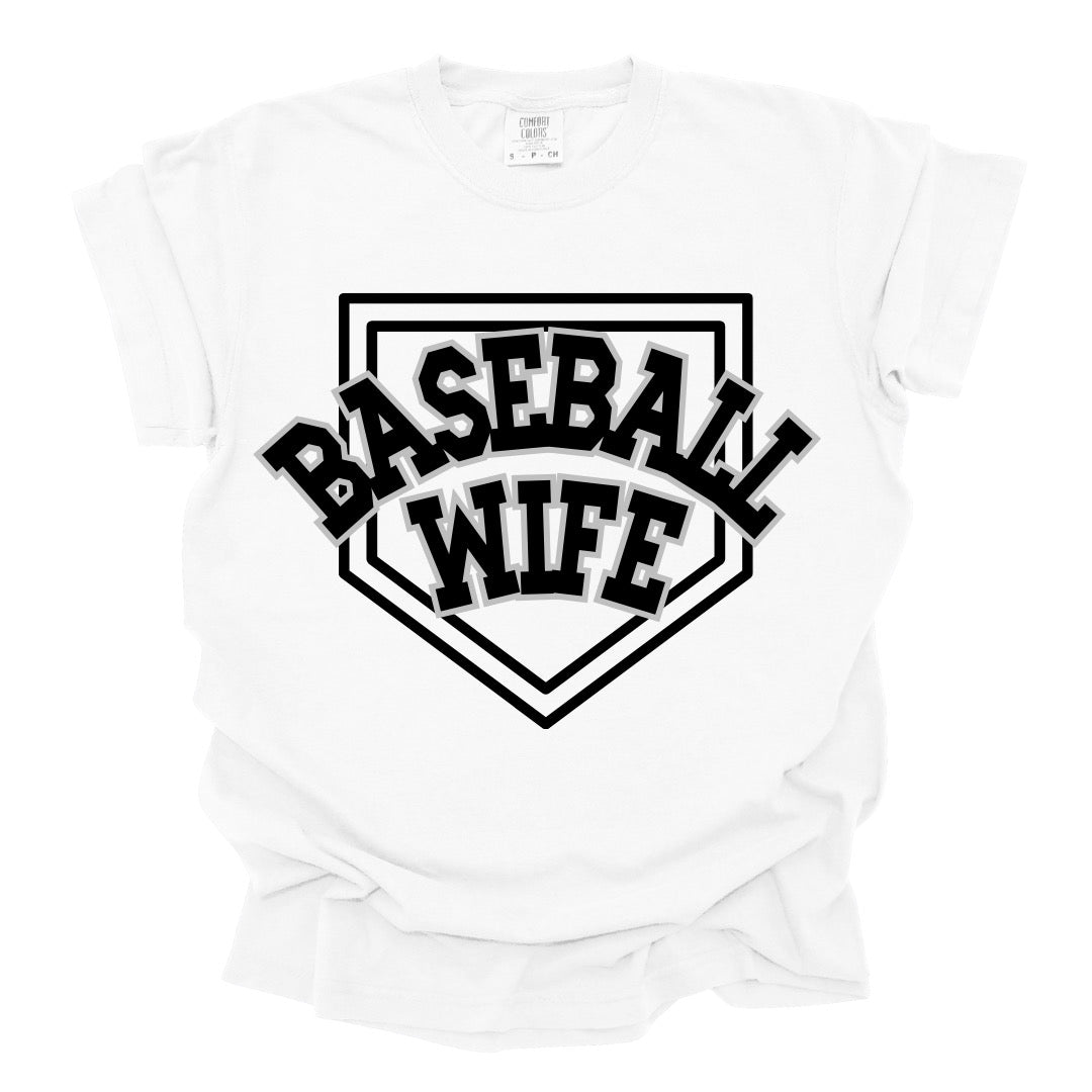 Baseball Wife Diamond Tee