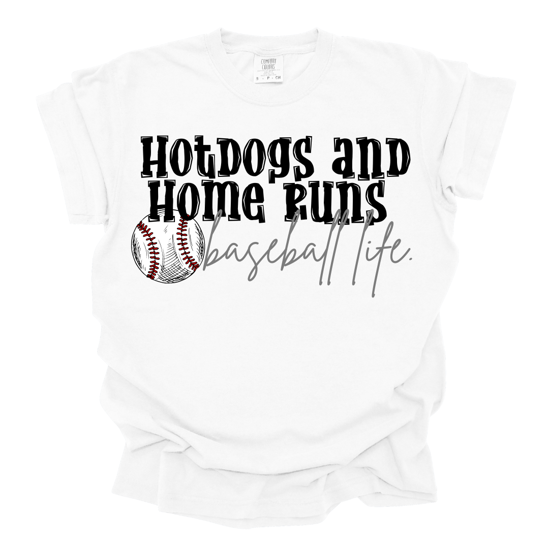 Hotdogs & Home Runs- KIDS SHORT SLEEVE TEE