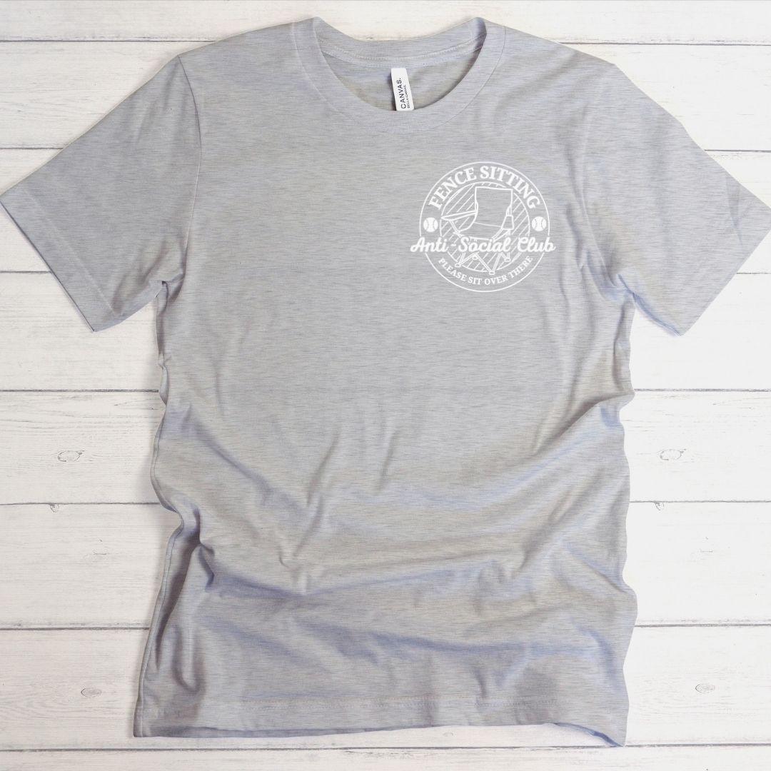 Fence Sitting Anti-Social Club Tee