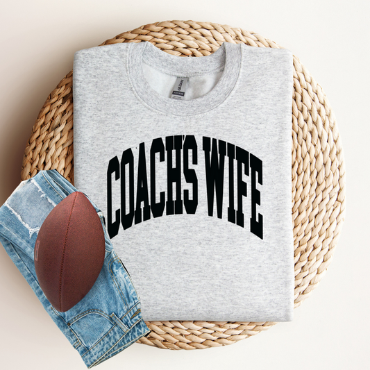 Varsity Coach's Wife- LONG SLEEVE TEE/SWEATSHIRT (PREORDER)