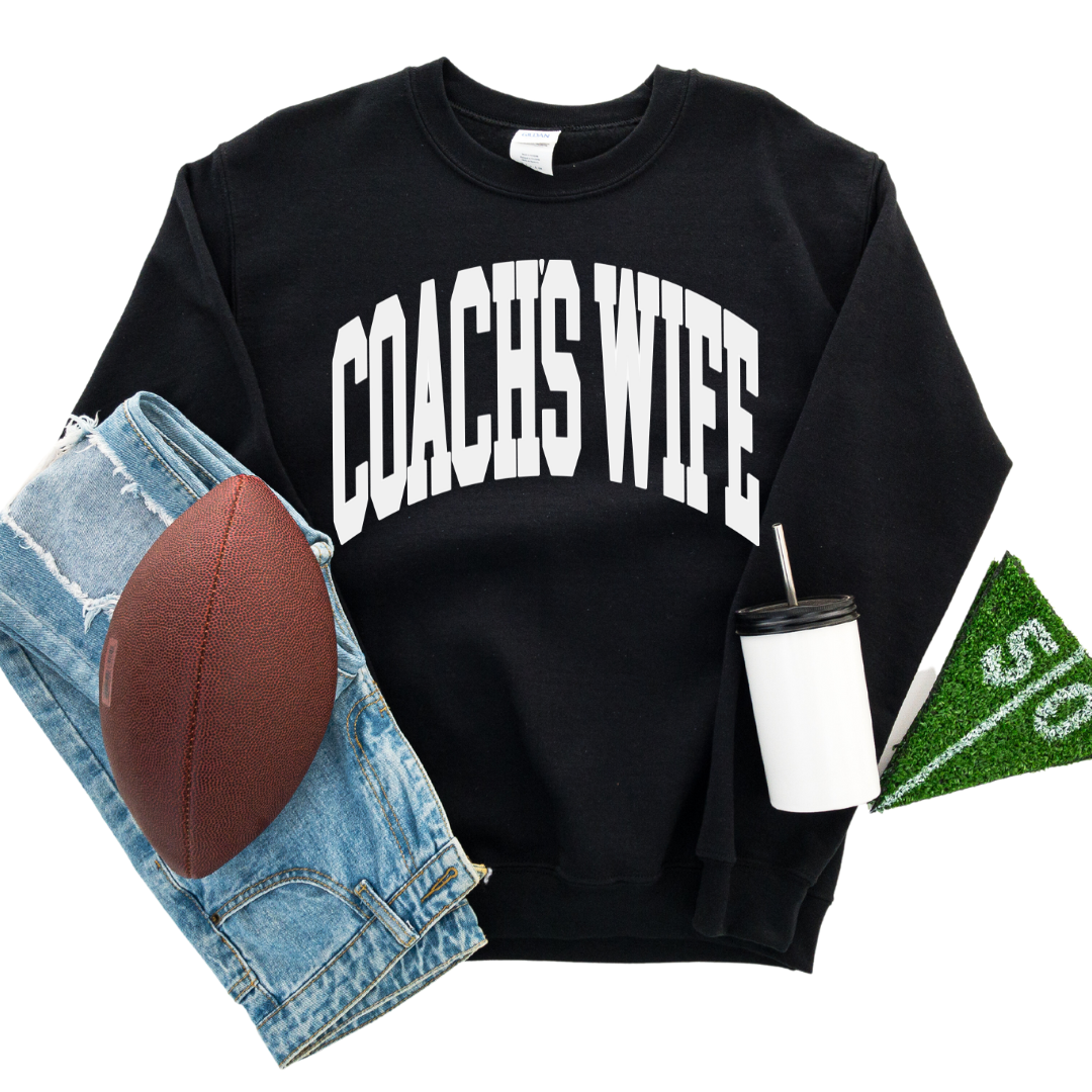 Varsity Coach's Wife- LONG SLEEVE TEE/SWEATSHIRT (PREORDER)