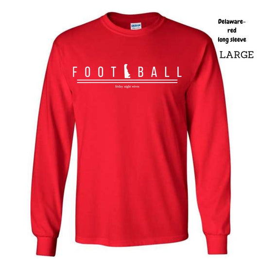 FNW Claim Invoice:  Delaware Large Red Long Sleeve