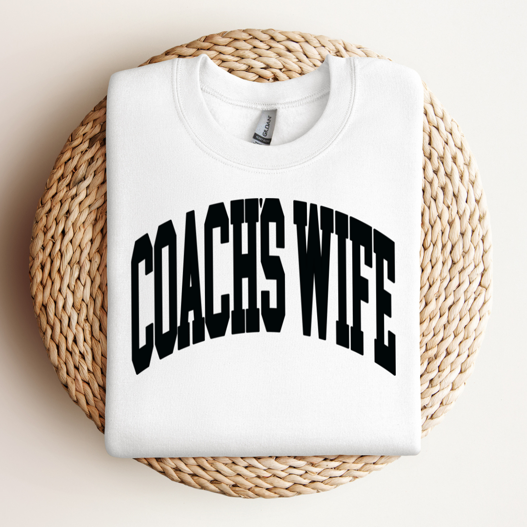 Varsity Coach's Wife- LONG SLEEVE TEE/SWEATSHIRT (PREORDER)