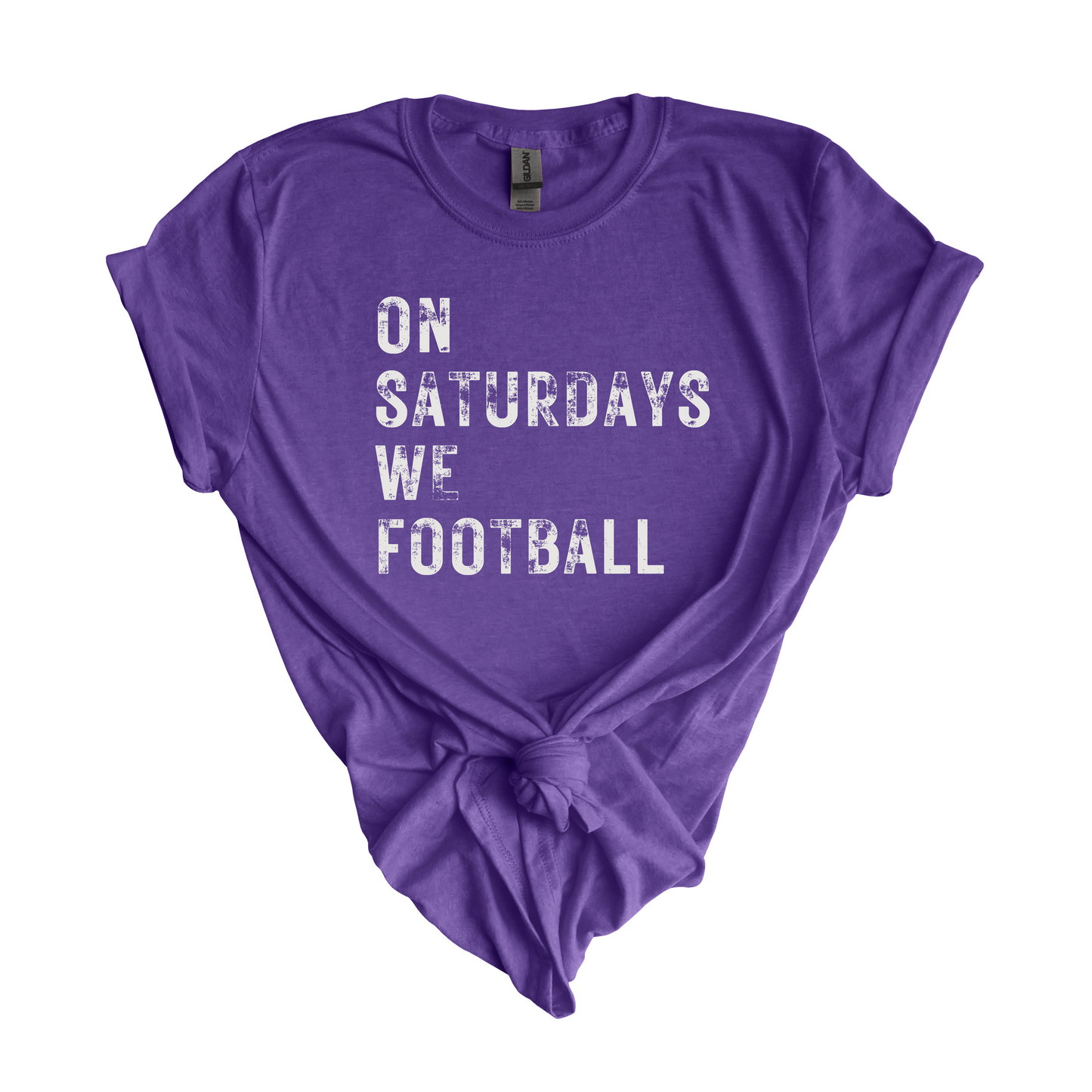 On Saturdays We Football Tee