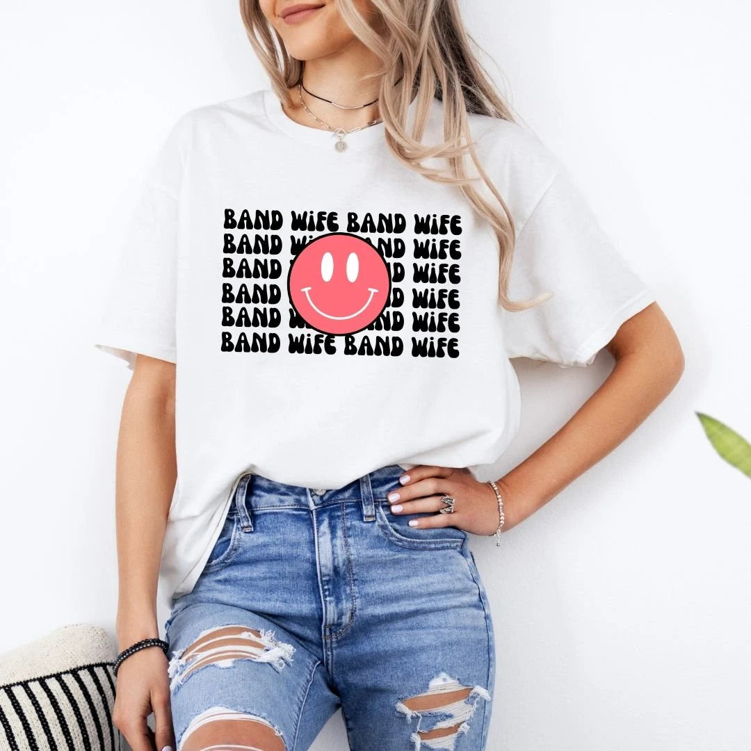 Retro Band Wife Tee