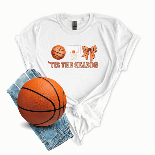 'TIS THE SEASON Basketball Tee & Sweatshirt