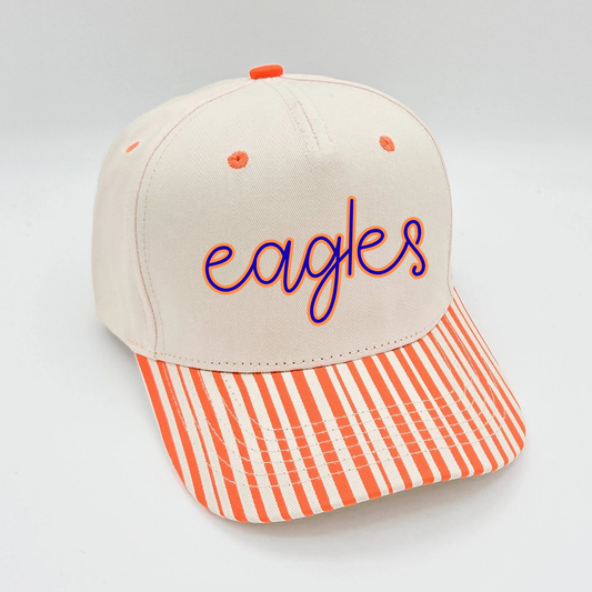 *PREORDER* Custom Mascot Striped Hat
